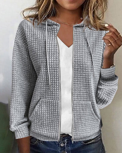 Ines™ | Casual Cardigan med Fickor