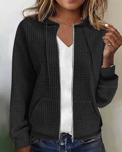 Ines™ | Casual Cardigan med Fickor